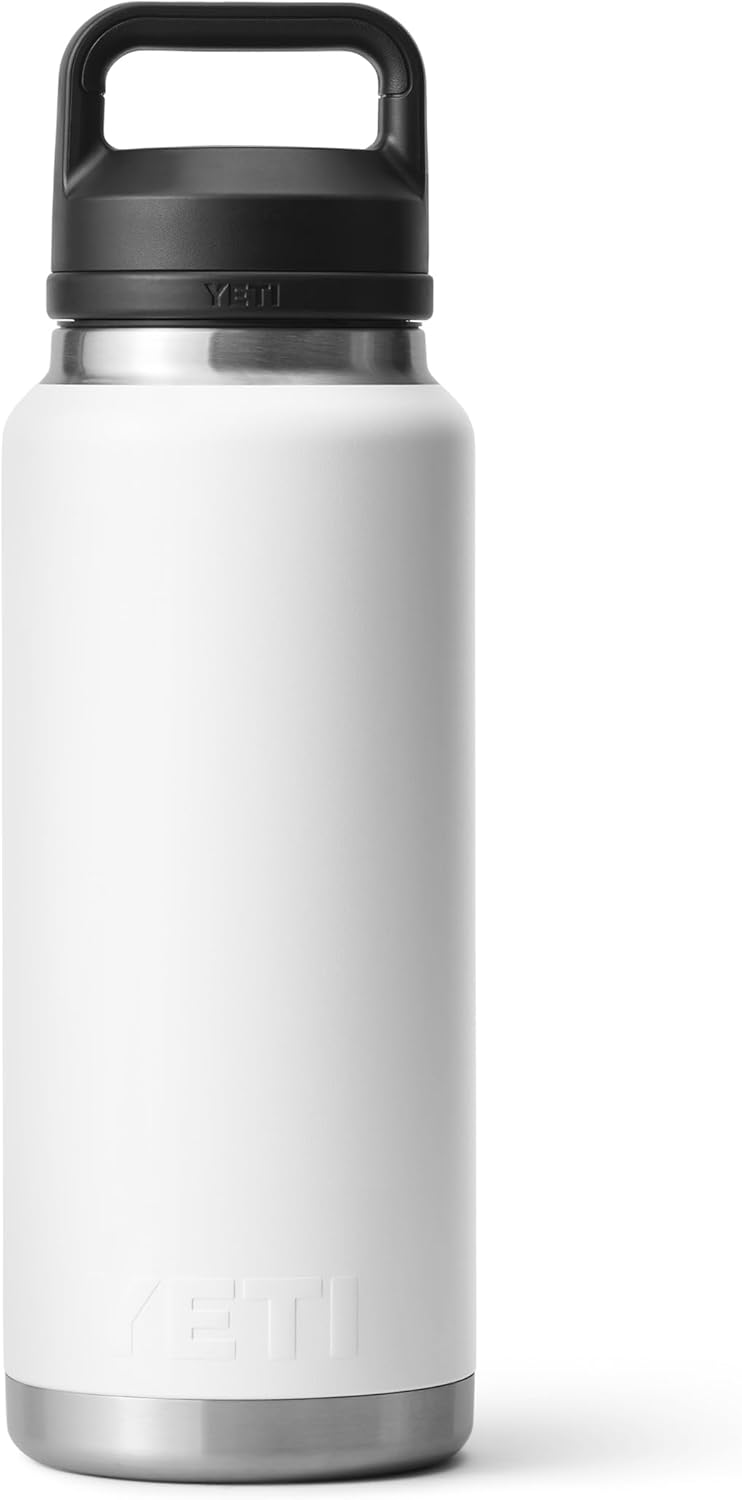 YETI Rambler 36 oz Bottle, Vacuum Insulated, Leakproof, Stainless Steel with Chug Cap