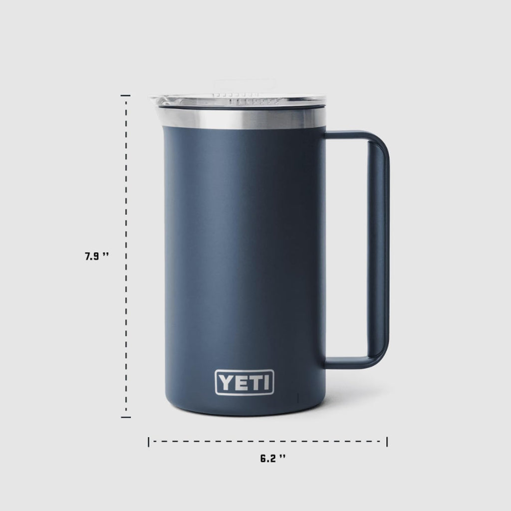 YETI Rambler 34 oz Pitcher, Vacuum Insulated, Stainless Steel with MagSlider Lid, Key Lime