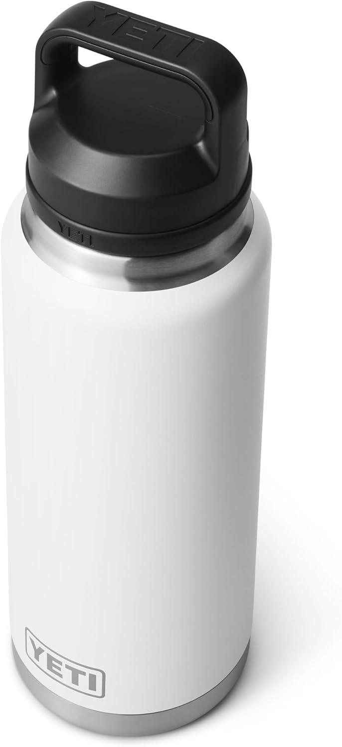 YETI Rambler 36 oz Bottle, Vacuum Insulated, Leakproof, Stainless Steel with Chug Cap